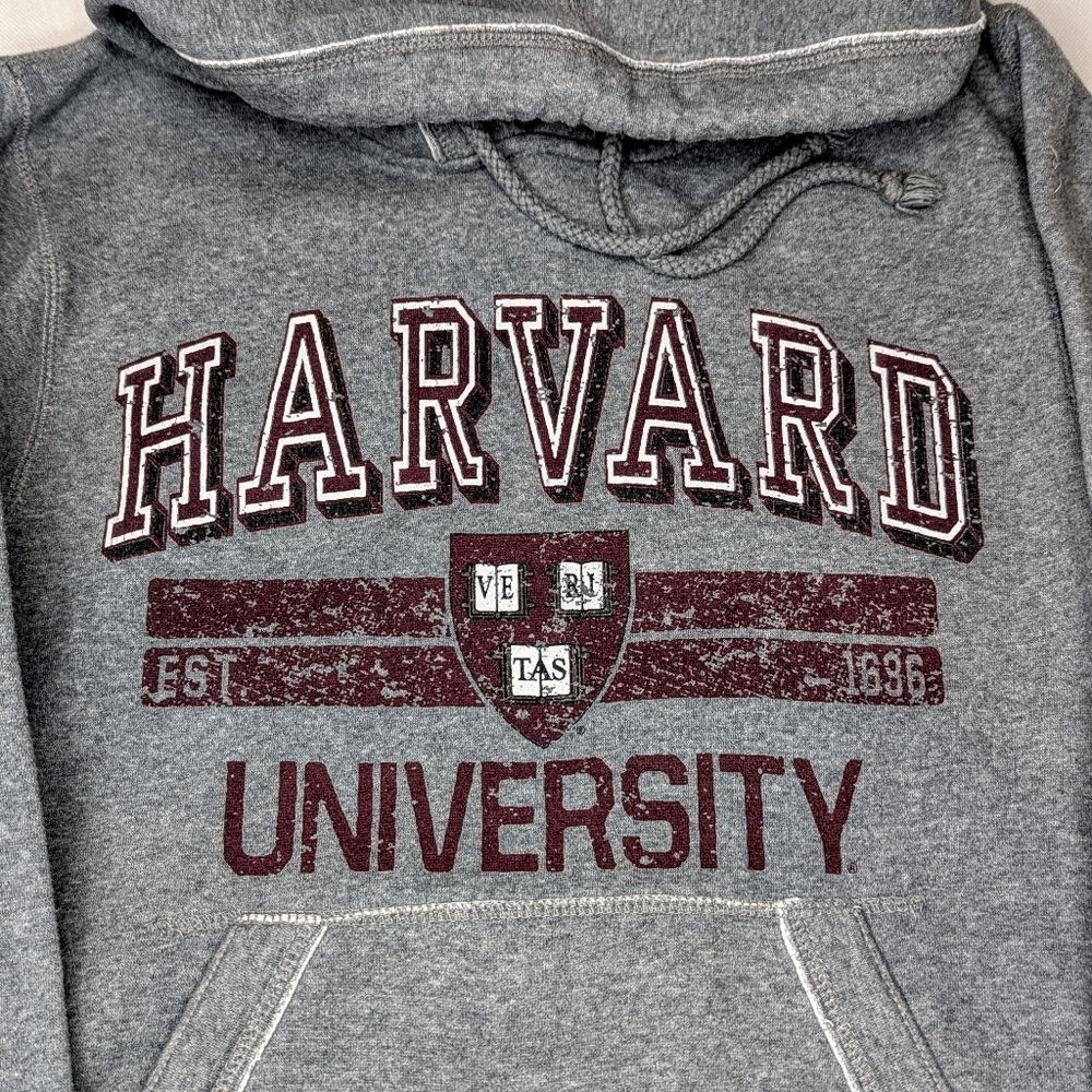 Vintage Harvard University Hoodie - Picture 3 of 12